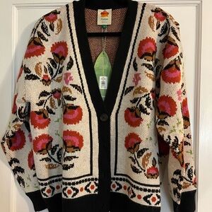FARM Rio floral cardigan